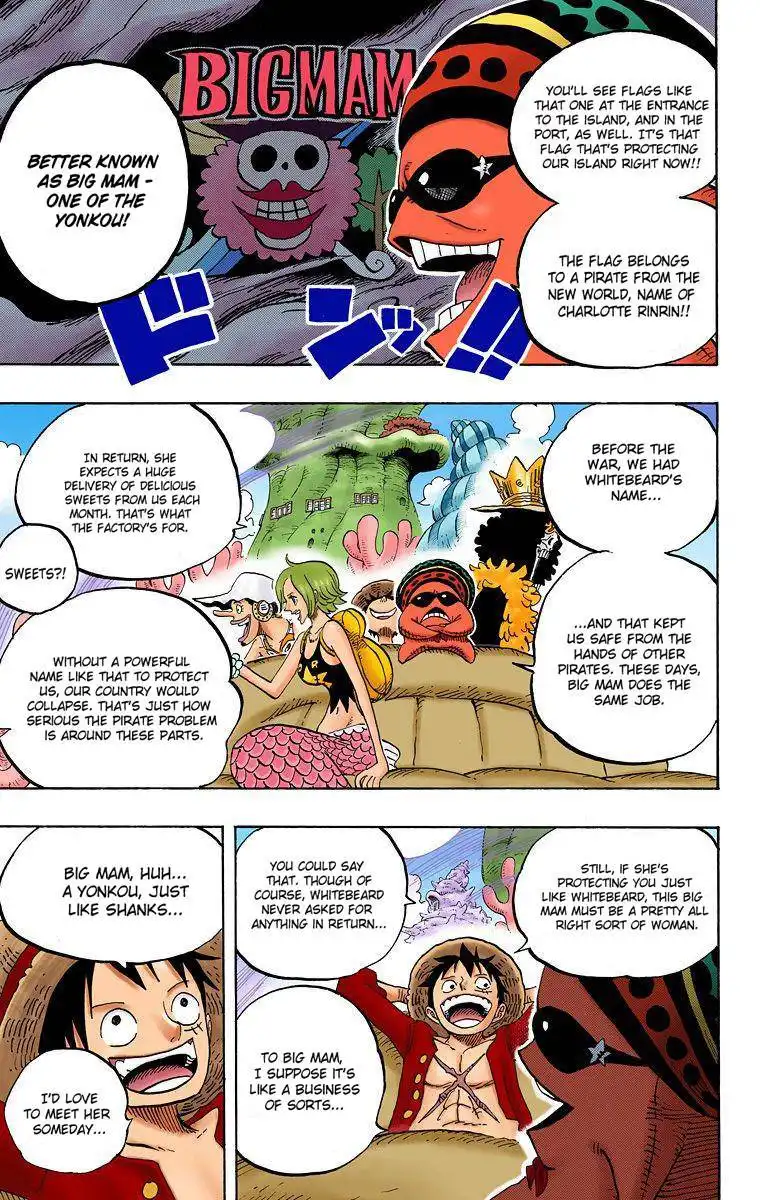 One Piece - Digital Colored Comics Chapter 610 14